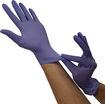 Imagen de GUANTES  T "M" SIN TALCO NITRILLO LILA